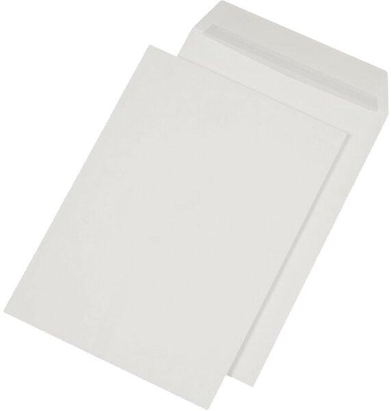 Produktbild Büroring Versandtasche DIN C4, ohne Fenster, haftklebend, Papprückwand, 120g/qm, weiss, 125 Stück (125 x)
