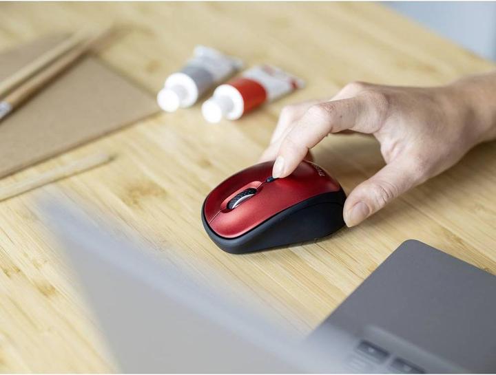 Actual product image Trust YVI+ Wireless Mouse red (Wireless)