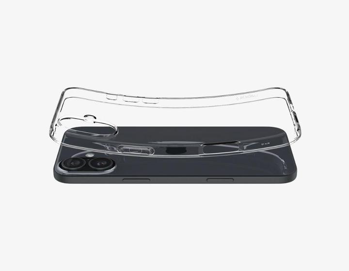 Actual product image Spigen Crystal Flex Case iPhone 16 Plus Crystal Clear (Apple iPhone 16 Plus)