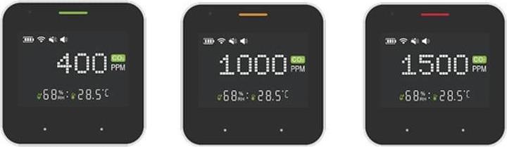 Produktbild Gloria GCO2M10 Kohlendioxid-Melder netzbetrieben, akkubetrieben detektiert Kohlendioxid