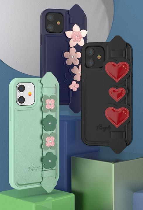 Immagine prodotto Kingxbar La custodia Sweet Series è decorata con cristalli Swarovski originali per l'iPhone 12 Pro (Apple iPhone 12)