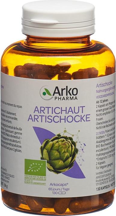 Arkopharma Bio Artischocken (130 Stück, Kapseln, 116 g)