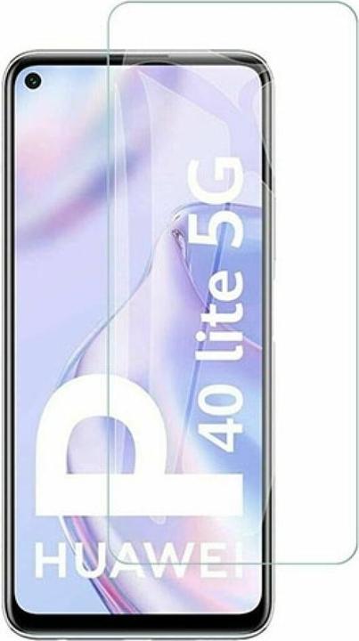 Produktbild Screenguard Huawei P40 Lite 5G Panzerglas Schutzfolie Case Friendly Design (1 Stück, Huawei P40 Lite 5G)