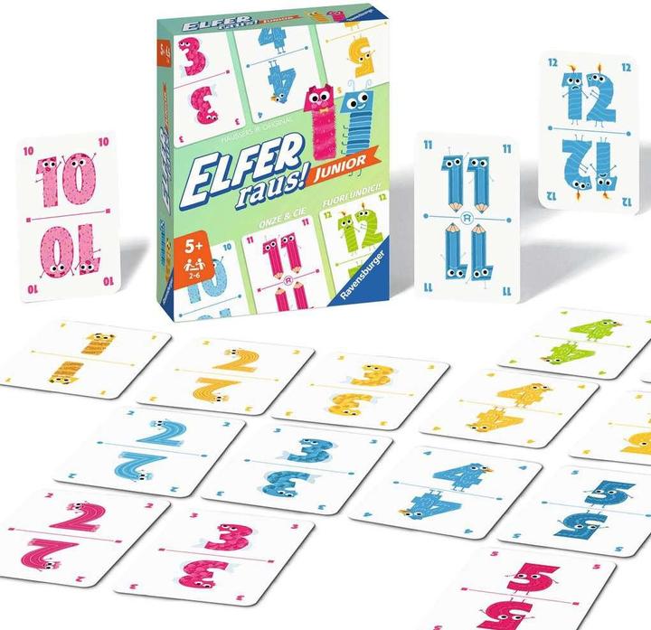Produktbild Ravensburger Elfer Raus! Junior (Deutsch, Französisch)
