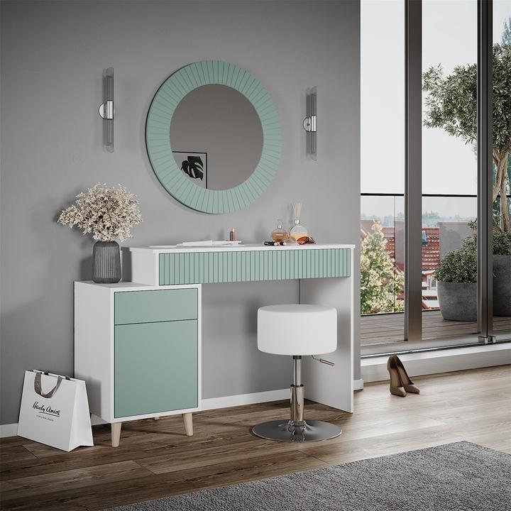 Produktbild Vicco Arles mit Hocker (40 x 120 x 77 cm)