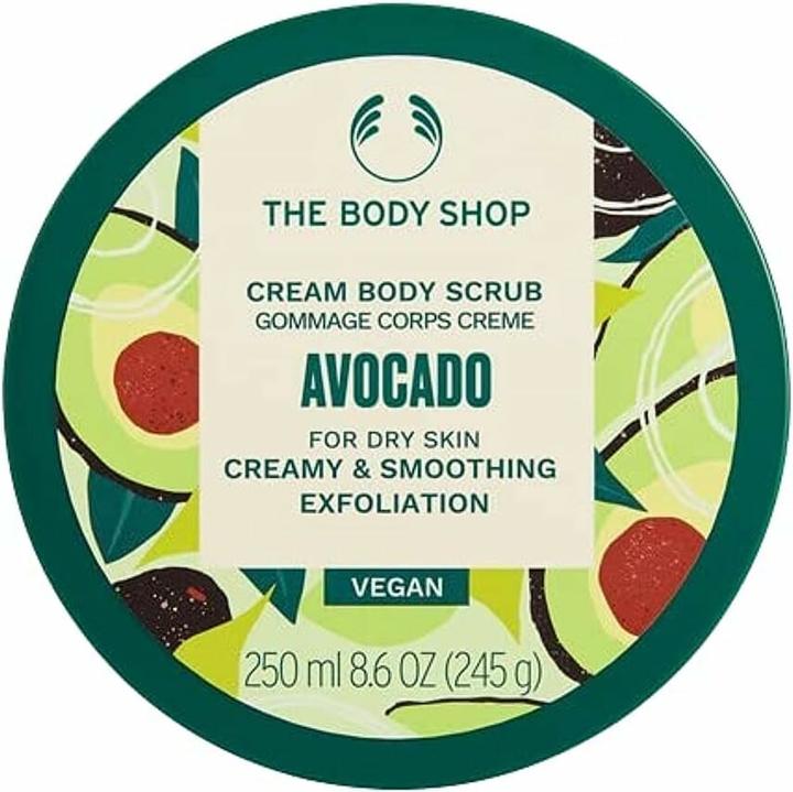 Body Shop AVOCADO cream body scrub 250 ml (250 ml)