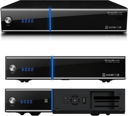 Actual product image GigaBlue HD 800 SE Plus Combo, Linux (DVB-C, DVB-S2, DVB-T)