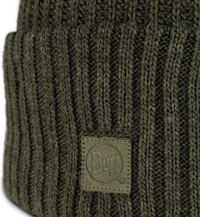 Actual product image Buff Knitted Hat Rutger Silversage (One size)