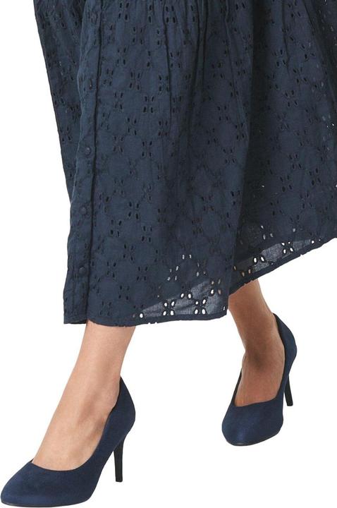 Actual product image Good For The Sole Womens/Ladies Elsa Almond Toe Wide Court Shoes (40)