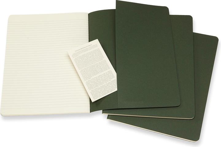 Actual product image Moleskine Cahier XL (Special, Lined, Hardcover)
