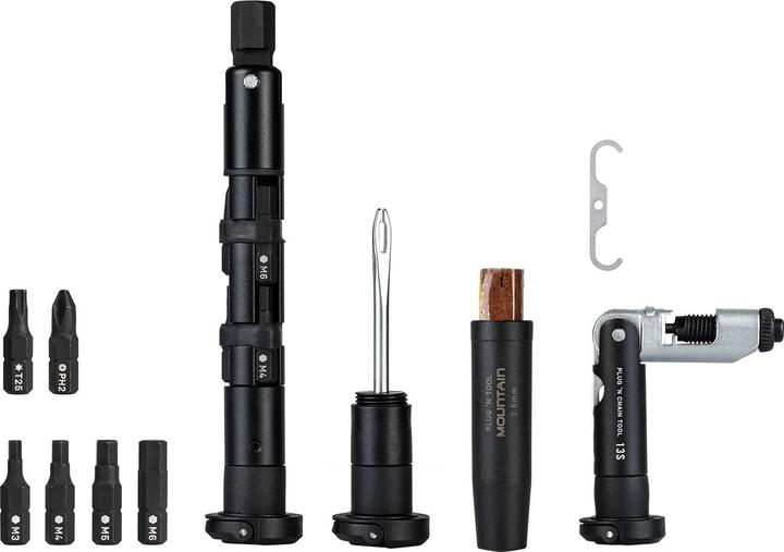 Produktbild Topeak Plug'n Tool Mountain für MTB Lenkerenden