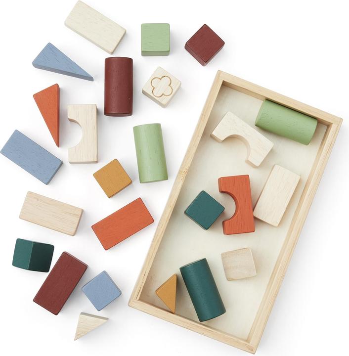 Image du produit Kids Concept Caisse de cubes en bois Carl Larsson
