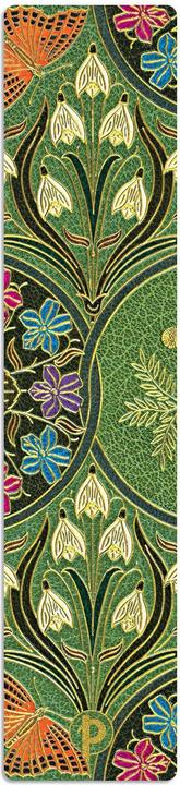 Image du produit Paperblanks Marque-page Poésie en fleur Vert