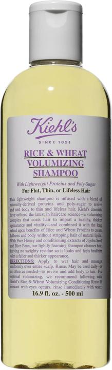 Produktbild Kiehl's Rice & Wheat Volumizing Shampoo (500 ml, Flüssiges Shampoo)