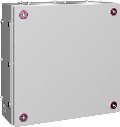 Produktbild Rittal KX 1535.000 Installations-Gehäuse, Wand-Gehäuse 300 x 300 x 120 Stahlblech Lichtgrau 1 St.