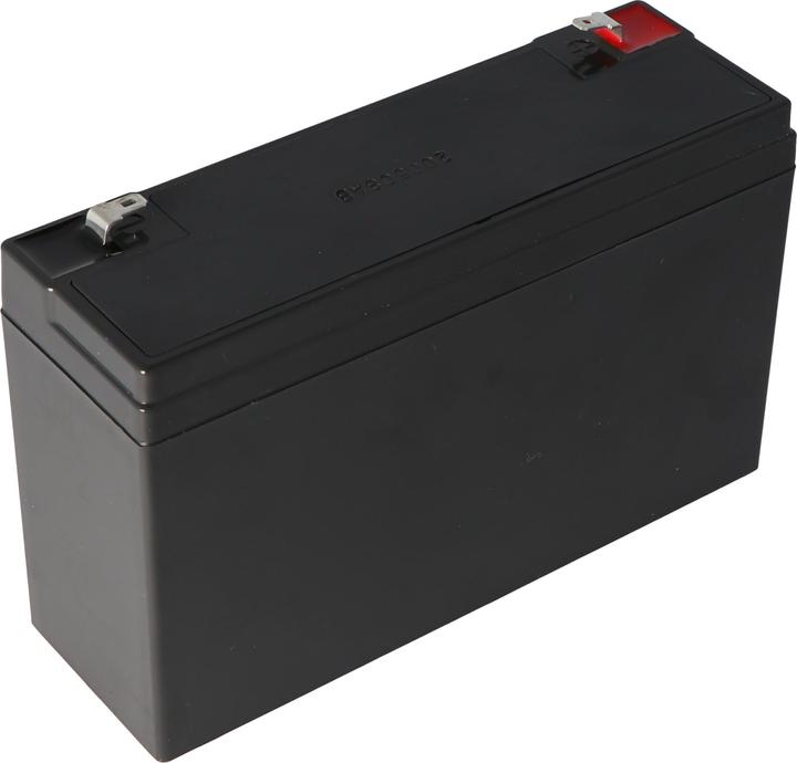 Actual product image Kung Long WP12-6S Blei Akku 6 Volt 12Ah mit Faston Kontakt 4,8mm (6 V, 12 Ah)