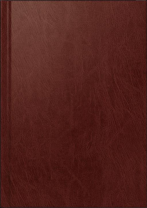 Rido Libro calendario planner esecutivo 14,5x20,6cm 1 giorno/pagina copertina Miradur rosso vino 2025 (Tedesco)