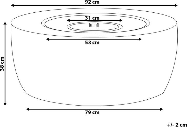 Actual product image Beliani Indus II (92 cm)