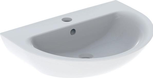 Produktbild Geberit Waschtisch Renova 70 cm wei mit KeraTect Spezialglasur 500373018 (520 mm, 700 mm)