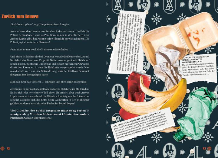 Actual product image Lupin: Escape Game - Das offizielle Buch (German, Julien Hervieux, Hanne Henninger, 2022)