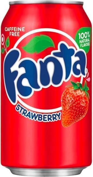 Produktbild Fanta USA Strawberry (12 x 35.5 cl)