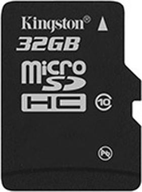 Actual product image Kingston microSDHC with adapter (32 GB, microSDHC, UHS-I)