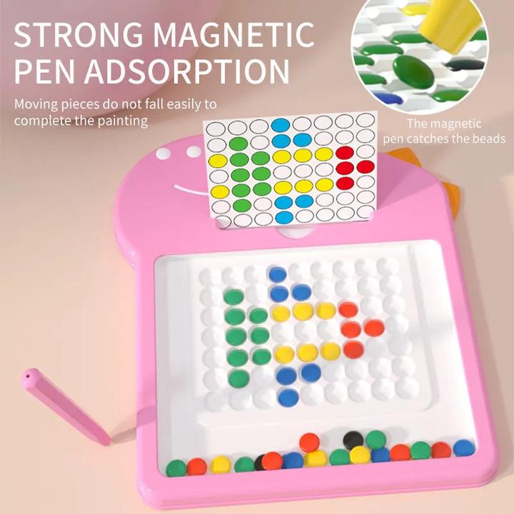 Image du produit Activity Board Stylo magnétique Tableau à dessin Enfants Jouets éducatifs, petit bleu