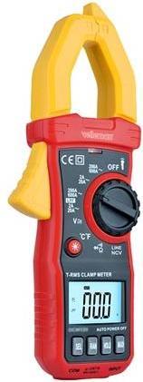 Actual product image Velleman Digital clamp meter - CAT III - 600 VAC/VDC - NCV - with data-hold function (CAT III)