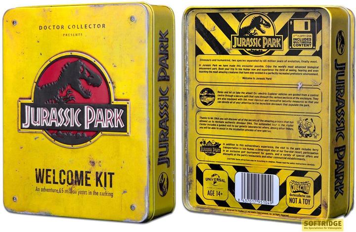 Actual product image Doctor Collector Jurassic Park: Welcome Kit (Booster Pack)