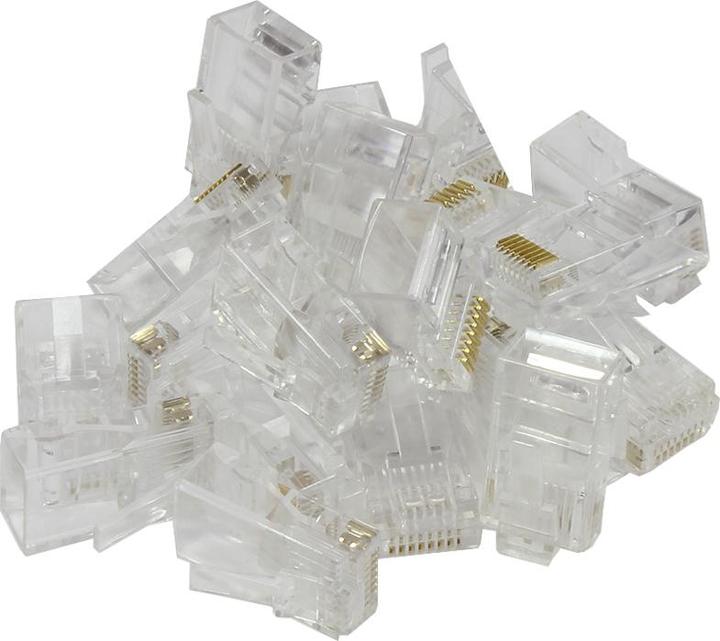 Produktbild Good Connections Universal Netzwerk Werkzeug Kit 15,20cm (6") 1, inkl. 20x RJ45 Stecker/-Knickschutztüllen, ® (Werkzeug)