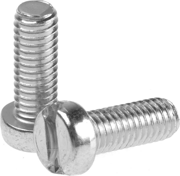 Image du produit Rs Pro Vis à tête plate fendue M6x16mm