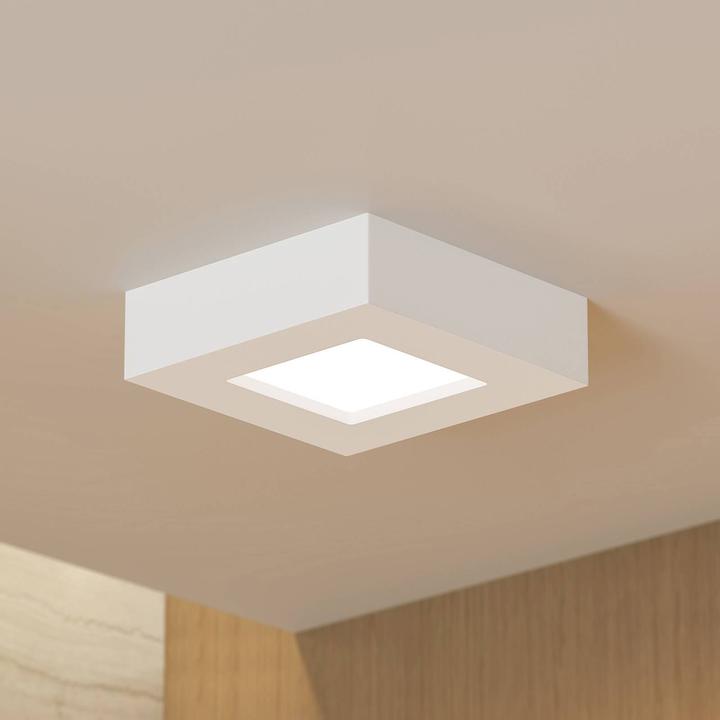 Produktbild Prios Alette LED-Deckenleuchte, weiss, 12,2 cm (705 lm)