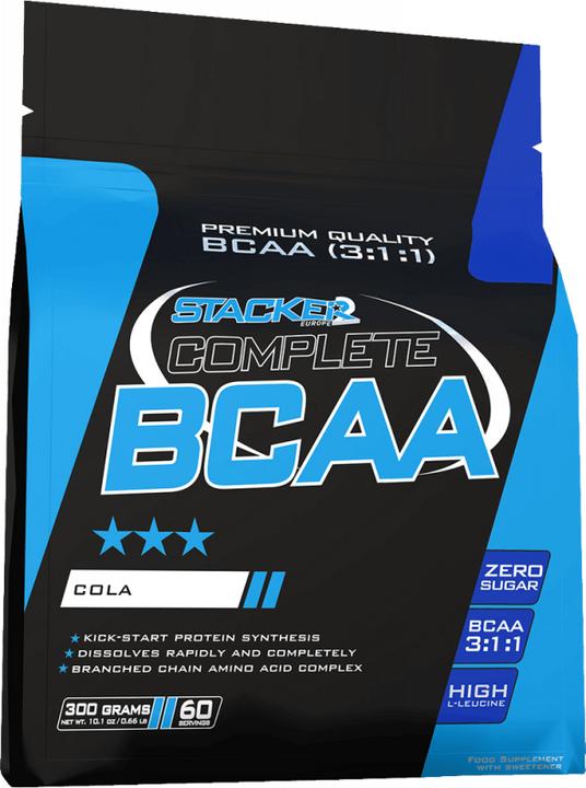 Produktbild Stackers Complete BCAA (Cola, 1 Stk., 300 g)
