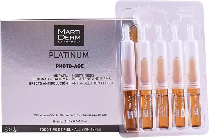 Actual product image Martiderm Platinum Photo-Age 30 ampoules x 2ml (60 ml)