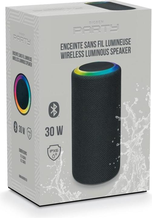 Image du produit Bigben Mainstream 2 - Enceinte Bluetooth (6 h, Sans source d'énergie externe)