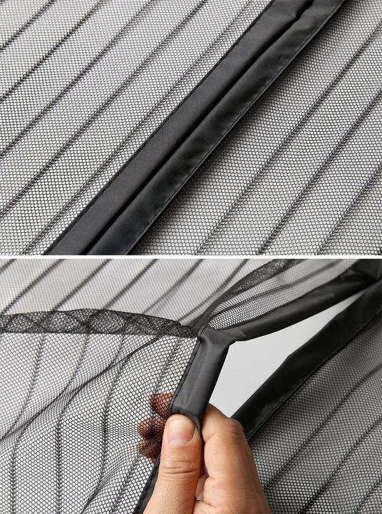 Produktbild Werkstein Magnetischer Tür Insektenschutz Fliegenvorhang Moskitonetz (150 x 220 cm)