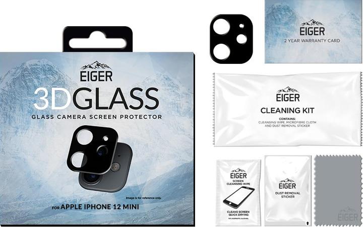 Produktbild Eiger Mountain Glass Lens (1 Stück, Apple iPhone 12 mini)