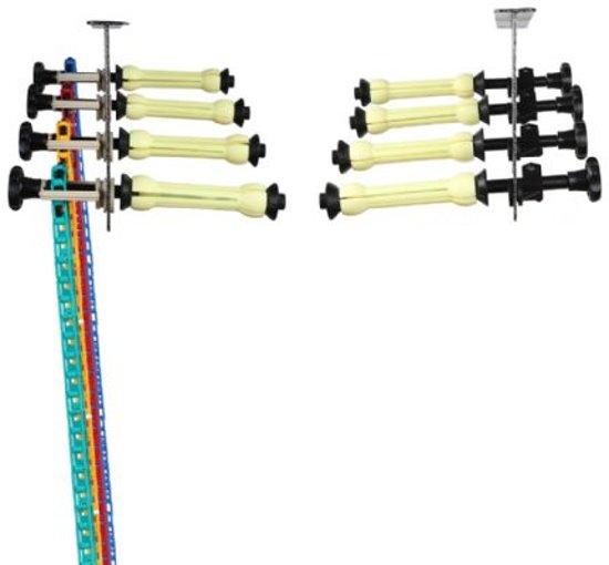 Falcon Eyes Support de fond B-4W pour 4 rouleaux