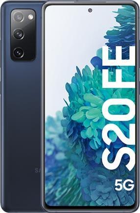 Actual product image Samsung Galaxy S20 FE 5G EU (128 GB, Cloud Navy, 6.50", Hybrid Dual SIM, 12 Mpx, 5G)