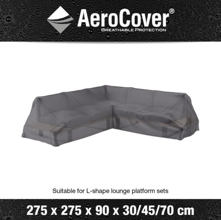 Actual product image AeroCover Corner lounge cover