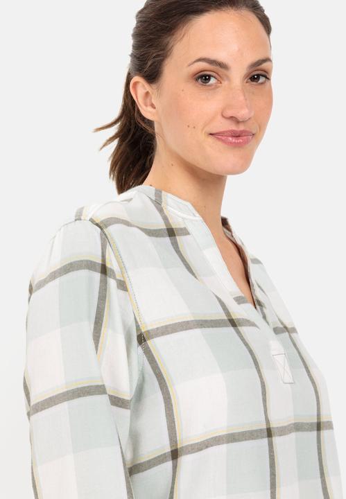 Image du produit Camel Active Blouse à enfiler dans un carreau de flanelle (S)