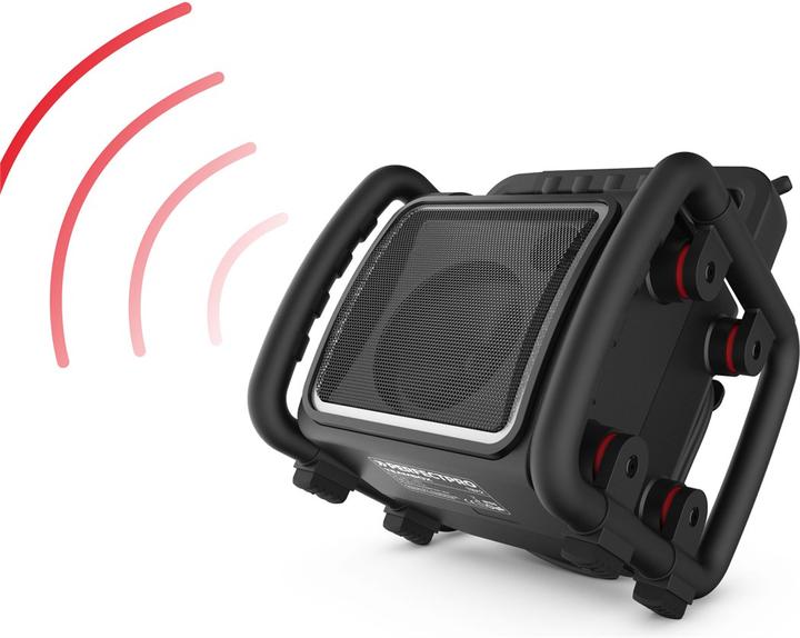 Actual product image PerfectPro DAB+ Radio TEAMBOX Black (DAB+, FM, Bluetooth)