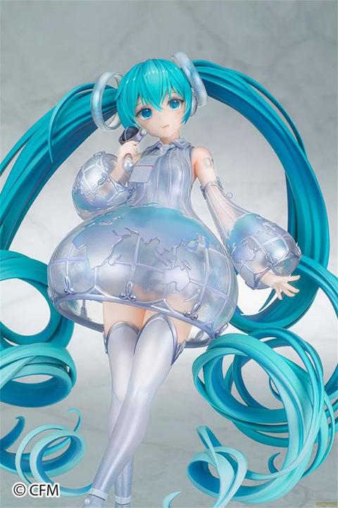 Actual product image Alphamax Miku EXPO 2021 statuette PVC 1/7 Hatsune Miku Online Ver. 28 cm
