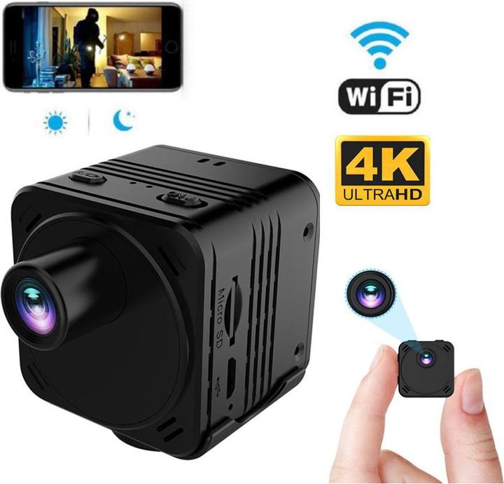 Image du produit Werkstein Mini caméra IP WiFi Ultra HD 4K