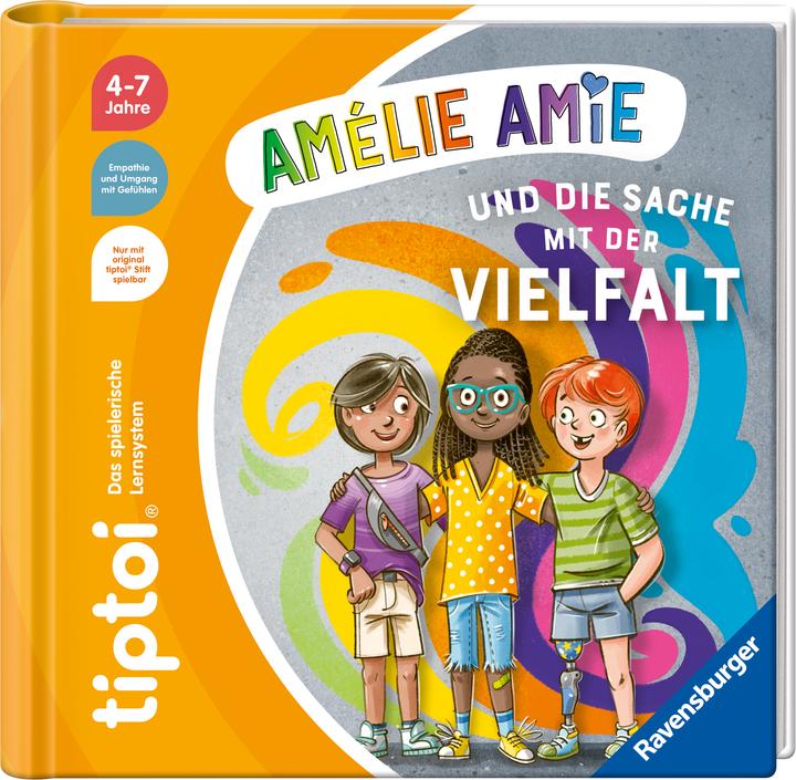 Produktbild tiptoi Amélie Amie und die Sache mit der Vielfalt (Deutsch, Patrick Fix, Cee Neudert, 2025)
