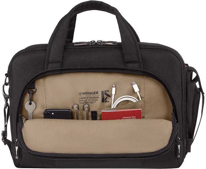 Image du produit Wenger Cosmic Brief 14 - 16" Laptop-Tasche mit Tablet-Fach - schwarz (16")