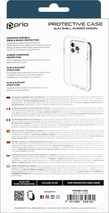 Image du produit prio Étui de protection (Apple iPhone 11 Pro)