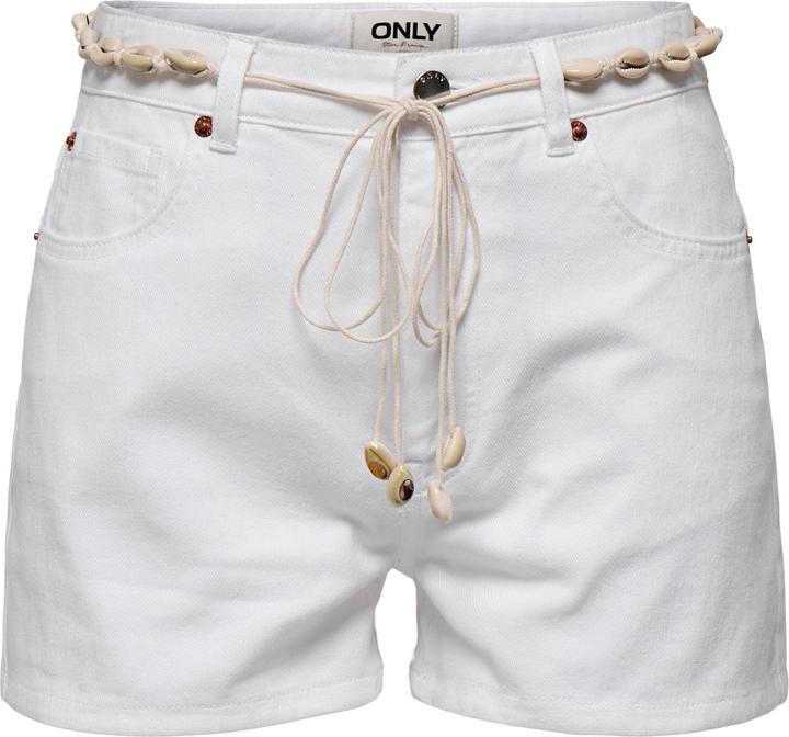 Only ONLZUMA Hohe Taille Normal geschnitten Jeans-Shorts Jeans-Shorts