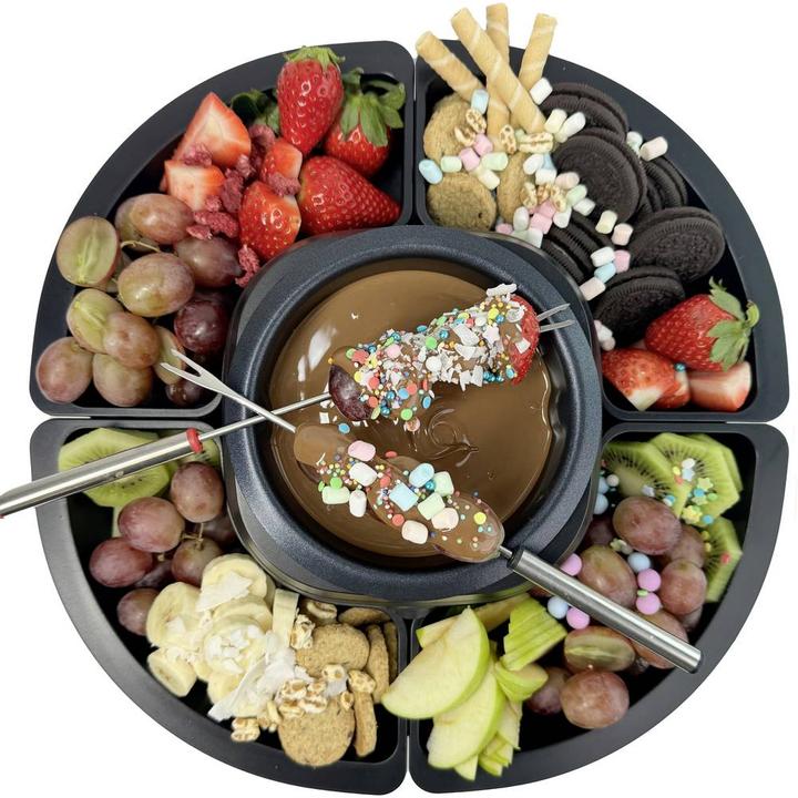 Productafbeelding Silva Homeline SF 430 426036 Schoko-Fondue Schwarz (Chocoladefondue)