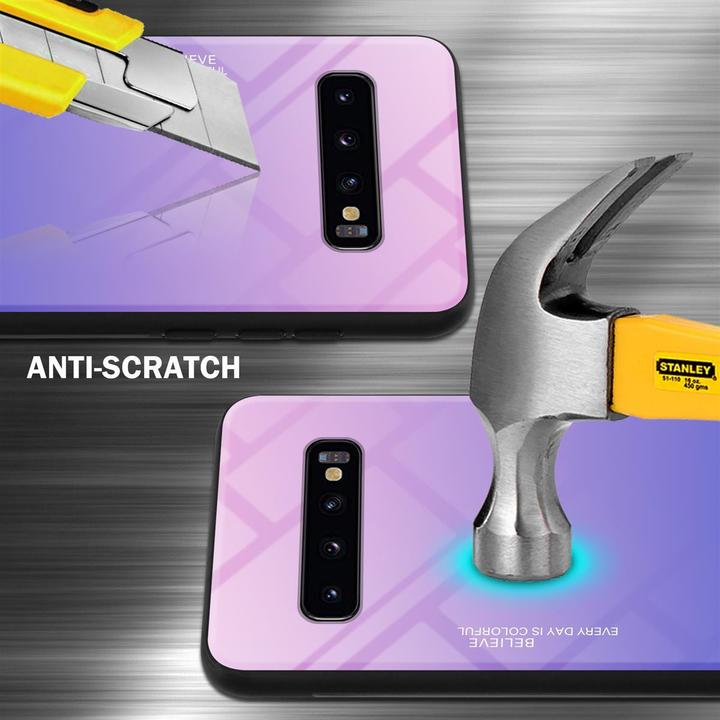 Immagine prodotto Cadorabo Copertura in vetro TPU 2 colori (Samsung Galaxy S10)